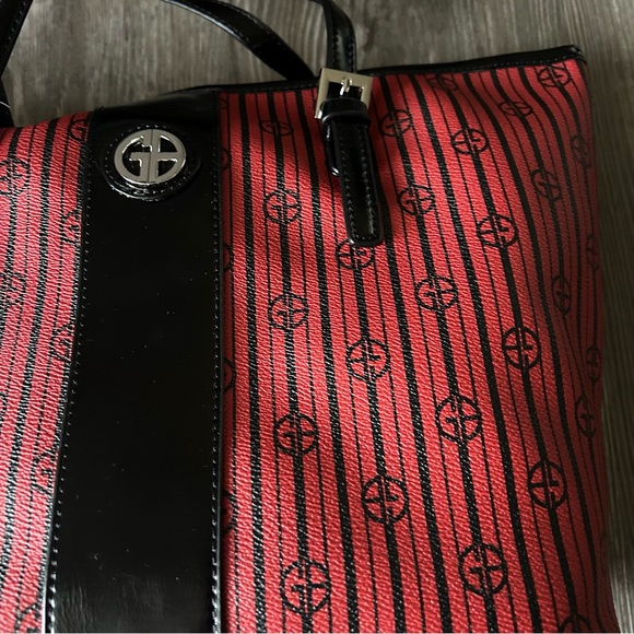 Giani Bernini Red Tote Bag Purse NWT - Picture 2 of 6